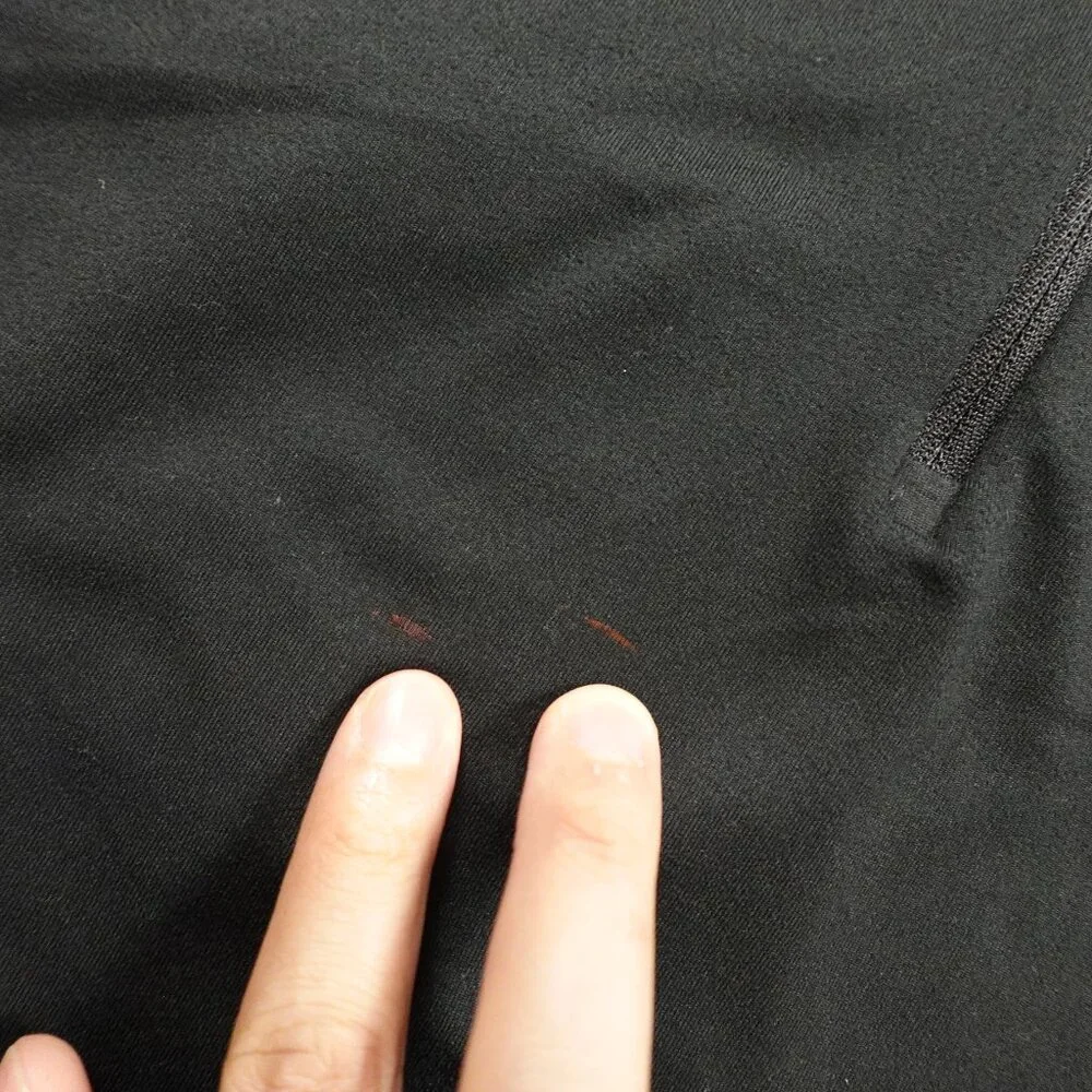 Nike Dri-FIT “Just Do It” Black‎ Quarter-Zip Running Pullover Women’s Size Small